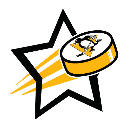 Pittsburgh Penguins Hockey Goal Star logo iron on paper